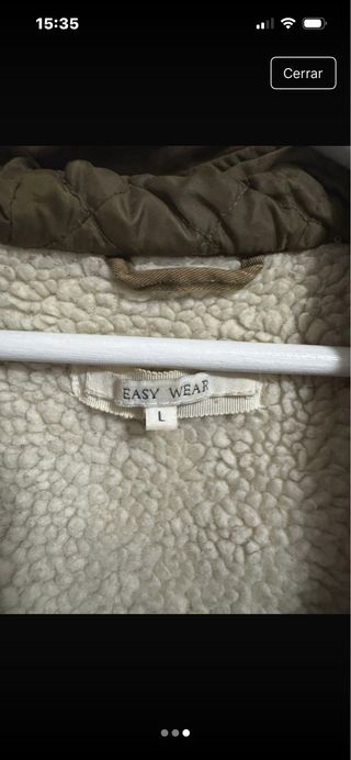 Chaqueta Easy Wear verde militar