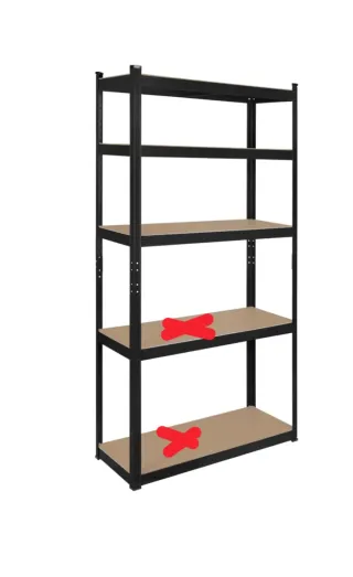 Scaffale Metallico Rebel 180cm