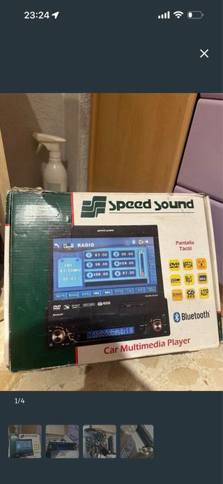 Radio Coche Speed Sound Pantalla