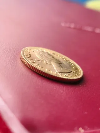 Moneda Soberano Oro 1966 22Kt