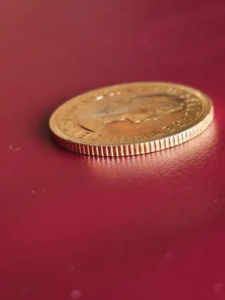 Moneda Soberano Oro 1966 22Kt