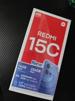 Xiaomi Redmi 15C 16/256GB Azul NFC Nuevo