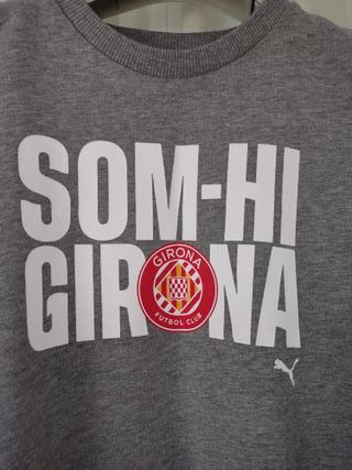 Conjunto Puma Girona FC Negro/Gris