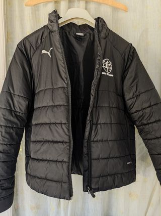 Conjunto Puma Girona FC Negro/Gris