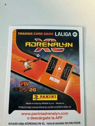 Cromo Adrenalyn Almada 2025-26 NM 11