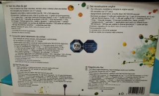 Kit Uñas Gel Silvercrest 217 Piezas