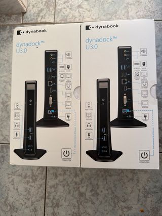 2 Dynabook Dynadock U3.0 Base de Conexión USB 3.0