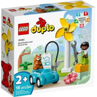 LEGO Duplo 10985 Coche Eléctrico y Aerogenerador