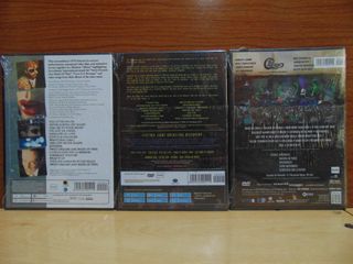 LOTE DE 9 DVD'S DE MÚSICA ROCK, POP.