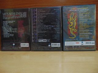 LOTE DE 9 DVD'S DE MÚSICA ROCK, POP.