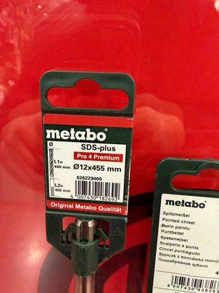 Pack de brocas Metabo A estrenar