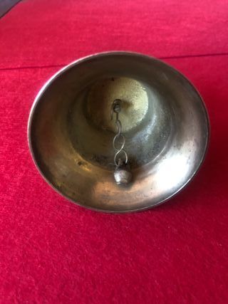 Campanilla de mano bronce motivo náutico