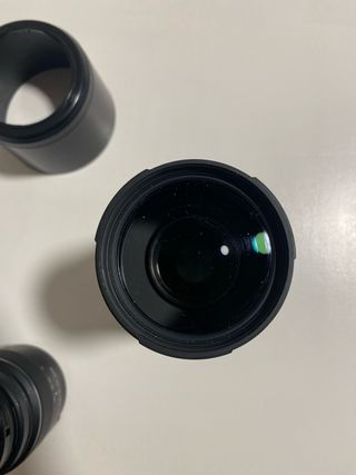 Objetivo camara de fotos