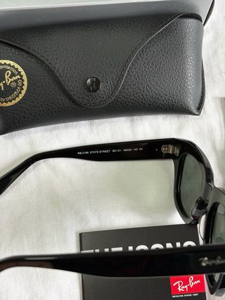 Gafas de sol Ray-Ban State Street Black/G15 Green