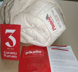 Edredón Nórdico Pikolin 92% Plumón de Oca 150x220