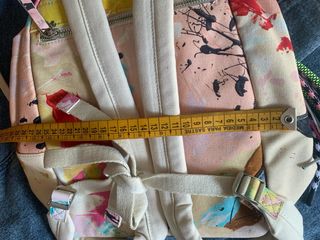 Mochila tela estampado primavera