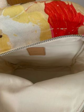 Mochila tela estampado primavera