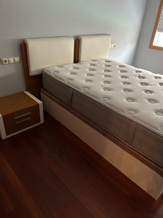 Dormitorio completo con canapé abatible de 135