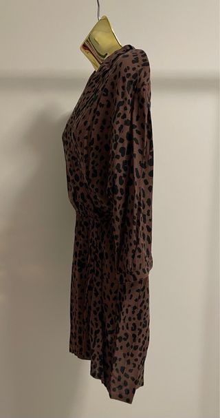 Vestido estampado leopardo
