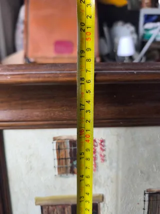 Pintura al óleo costumbrista firmado