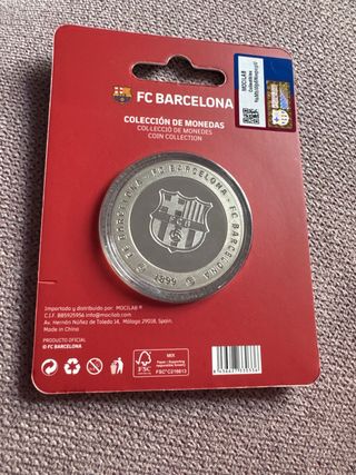 Moneda Oficial FC Barcelona Coleccionable Estadio
