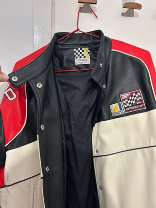 Chaqueta Motera Estilo Racing