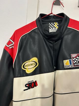 Chaqueta Motera Estilo Racing