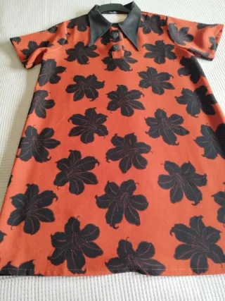 Vestido retro estampado Wild Pony