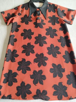 Vestido retro estampado Wild Pony