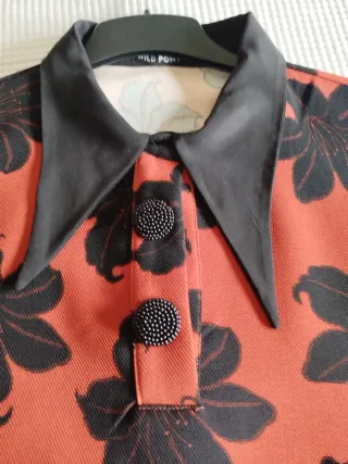 Vestido retro estampado Wild Pony