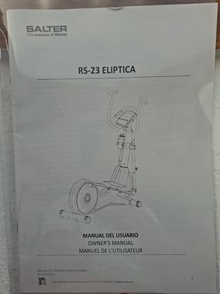 Bicicleta Elíptica Salter RS23