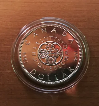 1 Dólar de Canadá (23,43g) Plata