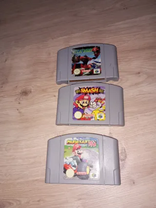 3 Giochi Nintendo 64: Mario Kart, Smash Bros, Star