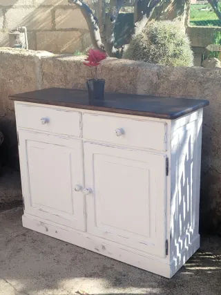 Aparador madera maciza restaurado