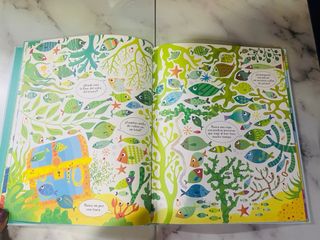 Libro “Busca que te busca en el mar” Usborne