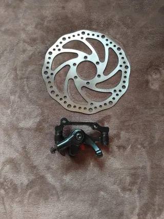 Disco Freno Bicicleta y Pinza