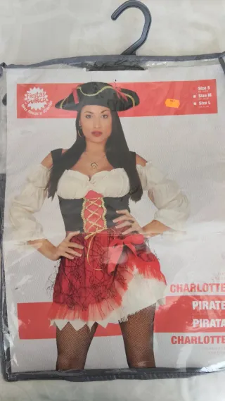 Disfraz Pirata Charlotte Talla M