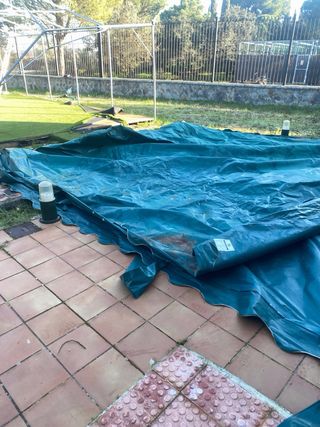 Carpa metálica exterior