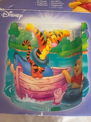 Lámpara Pared Disney Tigger Pooh Piglet