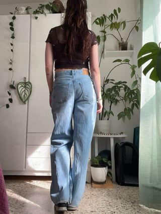 Pantalón vaquero Bershka 90s Wide