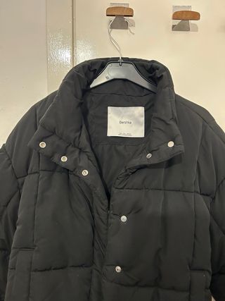 Anorak negro acolchado