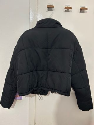 Anorak negro acolchado