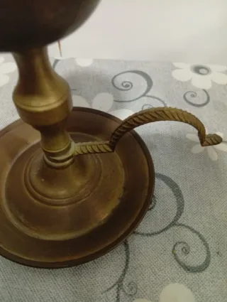 Candil antiguo de latón