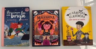Libros brujas y vampiros infantiles