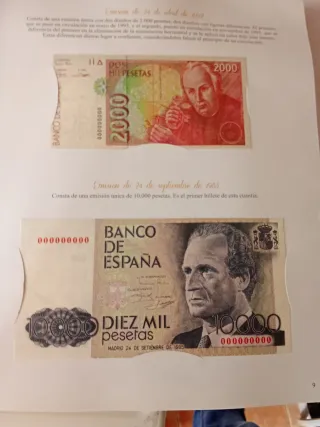 Colección Monedas y Billetes España