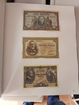 Colección Monedas y Billetes España