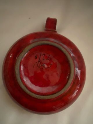 Ciotola vintage rossa made in Italy