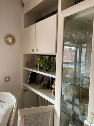 Boisserie restaurada efecto lacado mate