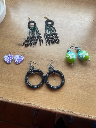 Lote Pendientes Artesanales El precio es por lote