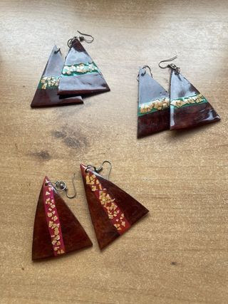 Lote Pendientes Artesanales El precio es por lote